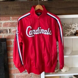 StL Cardinals full zip embroidered light jacket